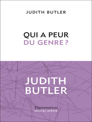 cover image of Qui a peur du genre ?